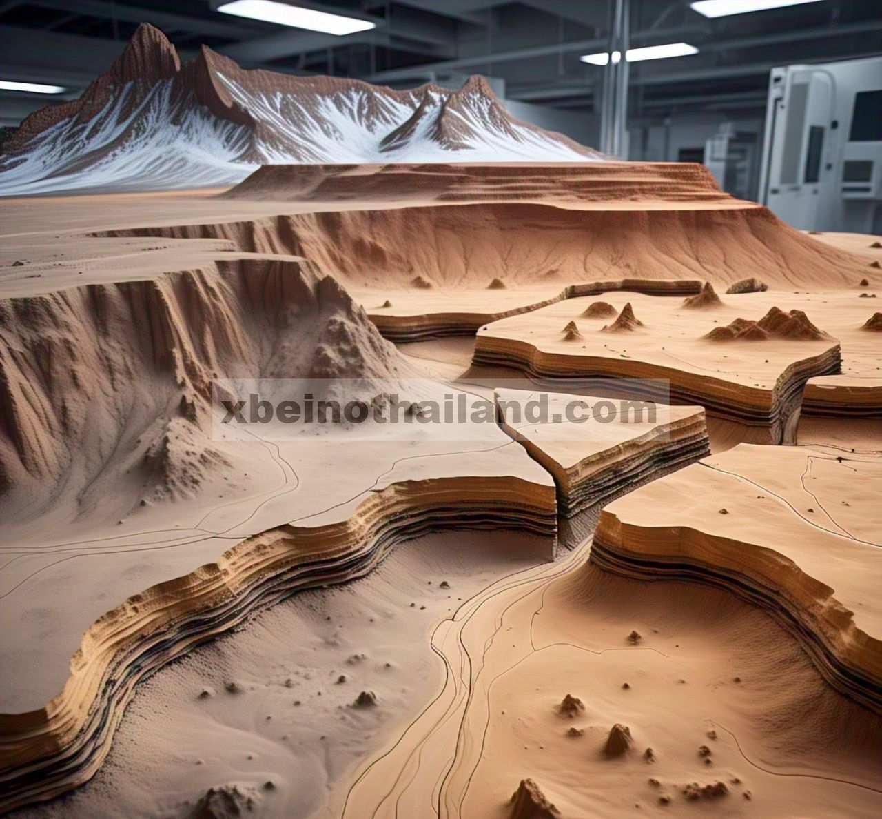 Model Evolusi Lanskap dari Irisan di Mars: Implikasi terhadap Iklim Purba