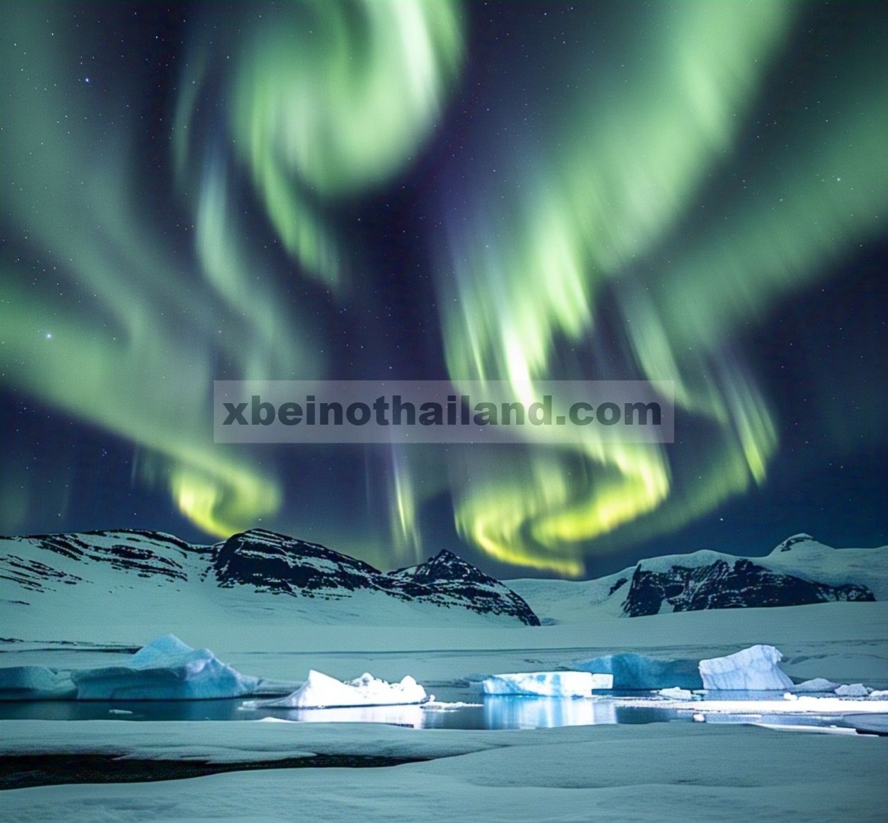 Perambatan dan Evolusi Lapisan Es Kutub Selama Aktivitas Badai Aurora