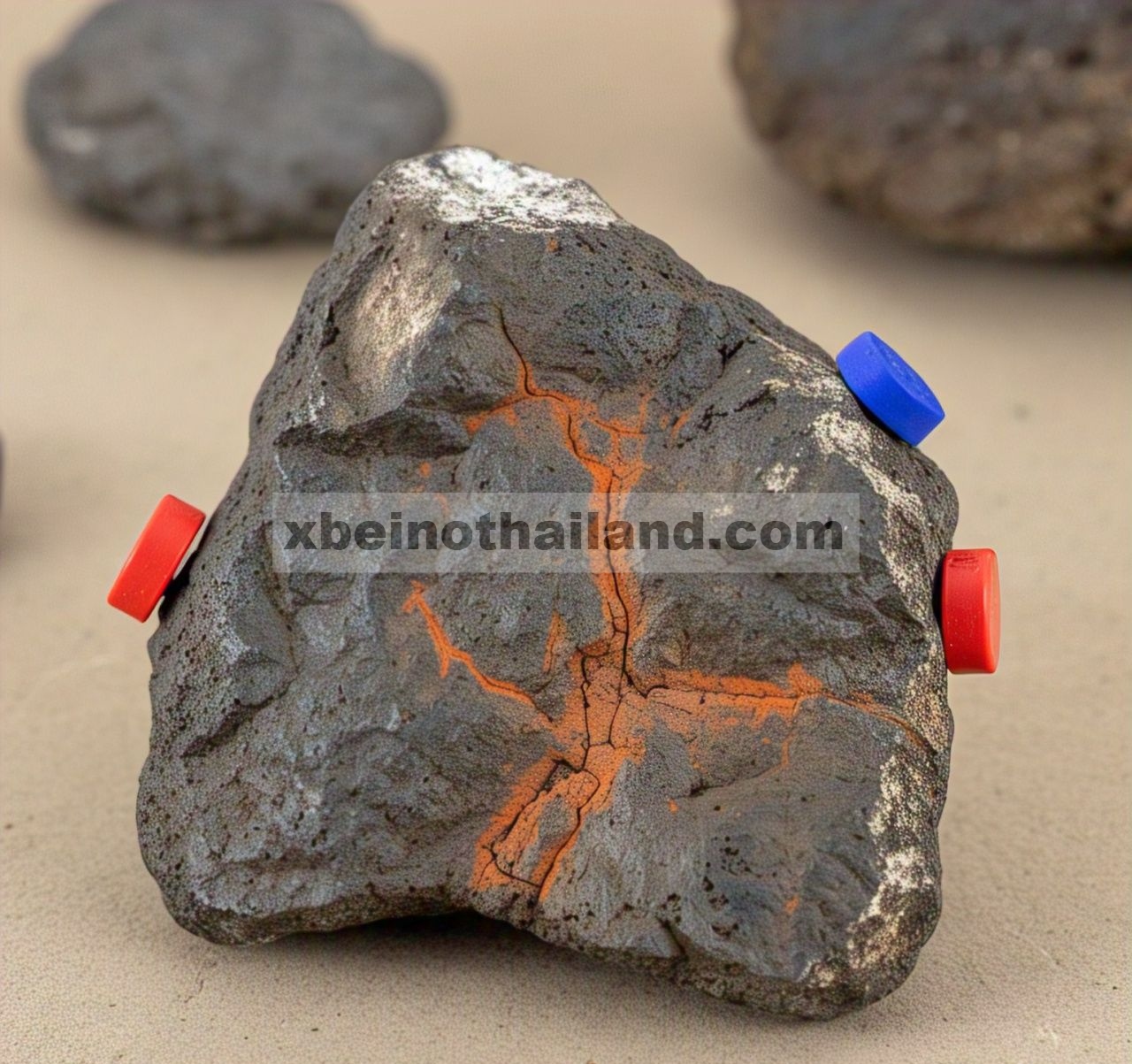 Perbedaan Sifat Magnetik Batuan Akibat Pelapukan Heterogen pada Kondrit LL7 Northwest Africa 12780