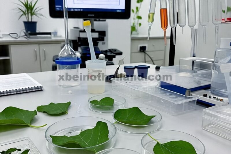 Ultrasonografi yang dikombinasikan dengan pengobatan anaerobik dan aerobik bergantian menimbulkan akumulasi asam gamma-aminobutyric pada daun mulberry