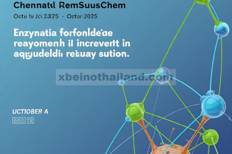Fitur Sampul: Pembersihan Formaldehida Secara Enzimatis dalam Larutan Berair (ChemSusChem 10/2025)