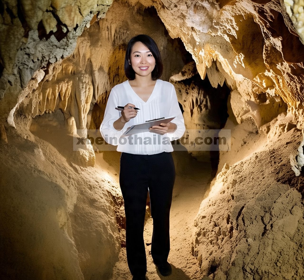 Gua non-karst Kuarter di till: Sebuah studi percontohan