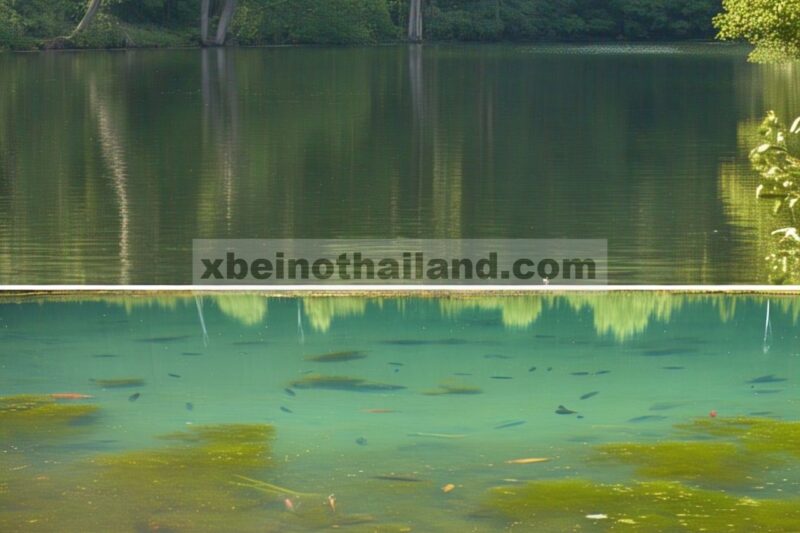 Gelombang panas perairan meningkatkan konsentrasi klorofil permukaan di danau percobaan dan danau referensi