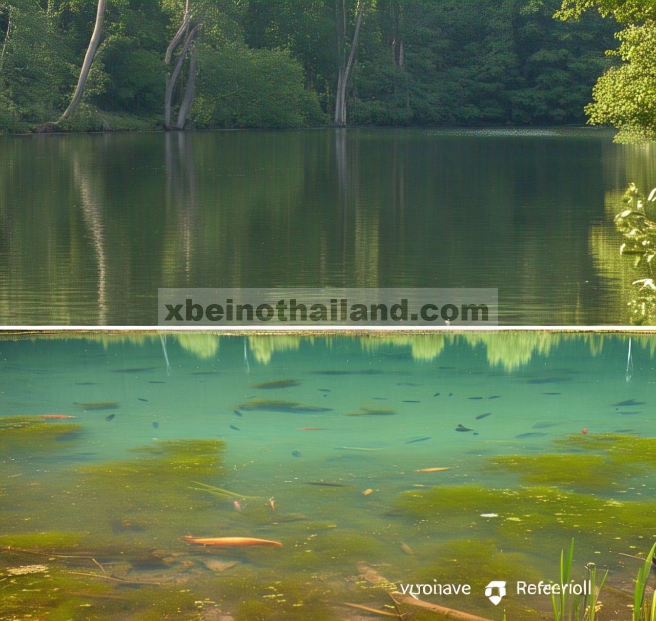 Gelombang panas perairan meningkatkan konsentrasi klorofil permukaan di danau percobaan dan danau referensi