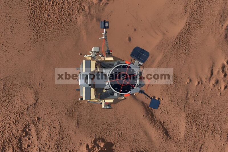 Mengungkap Struktur Kerak Dangkal Mars di Bawah Lokasi Pendaratan InSight Menggunakan Gerakan Partikel Gelombang P