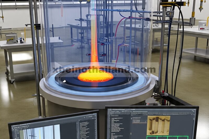 Optimasi Medan Termal Melalui Simulasi Numerik untuk Pertumbuhan Kristal Tunggal GaSb Berkualitas Tinggi