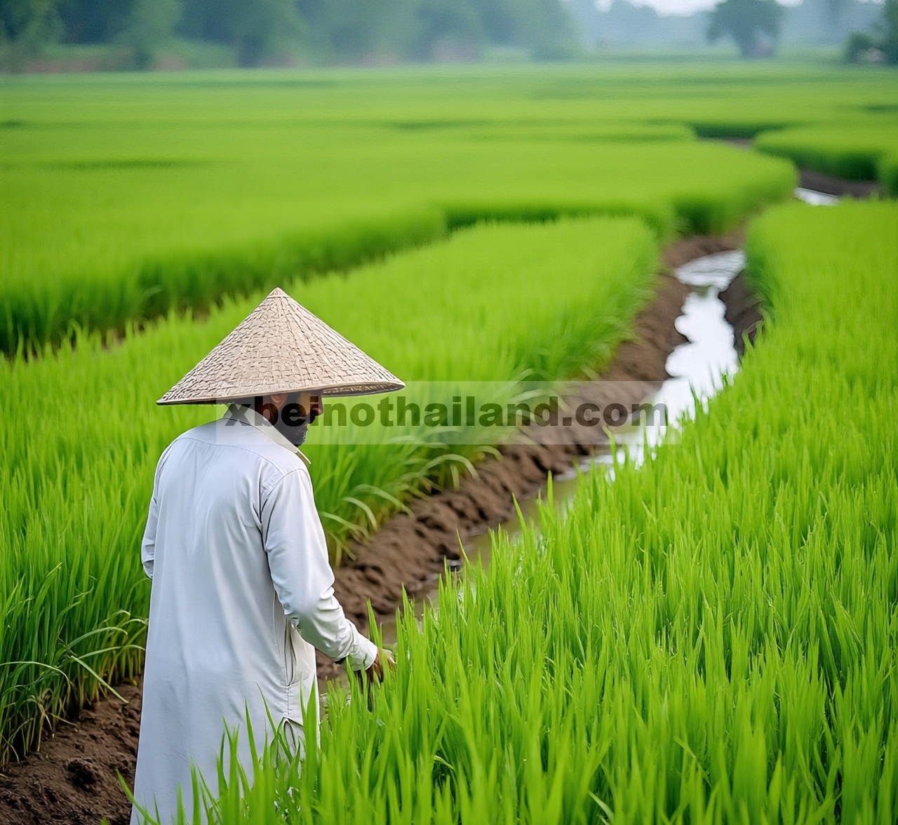 Meningkatkan Produktivitas Air Padi: Wawasan Mengenai Kebutuhan Air Tanaman dan Irigasi di Pakistan