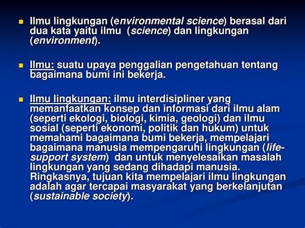Ilmu Lingkungan Bumi
