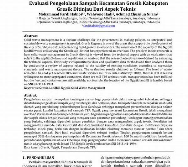 Jurnal Lingkungan